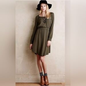 Anthropologie Ocala Shirtdress by Holding Horses NWT